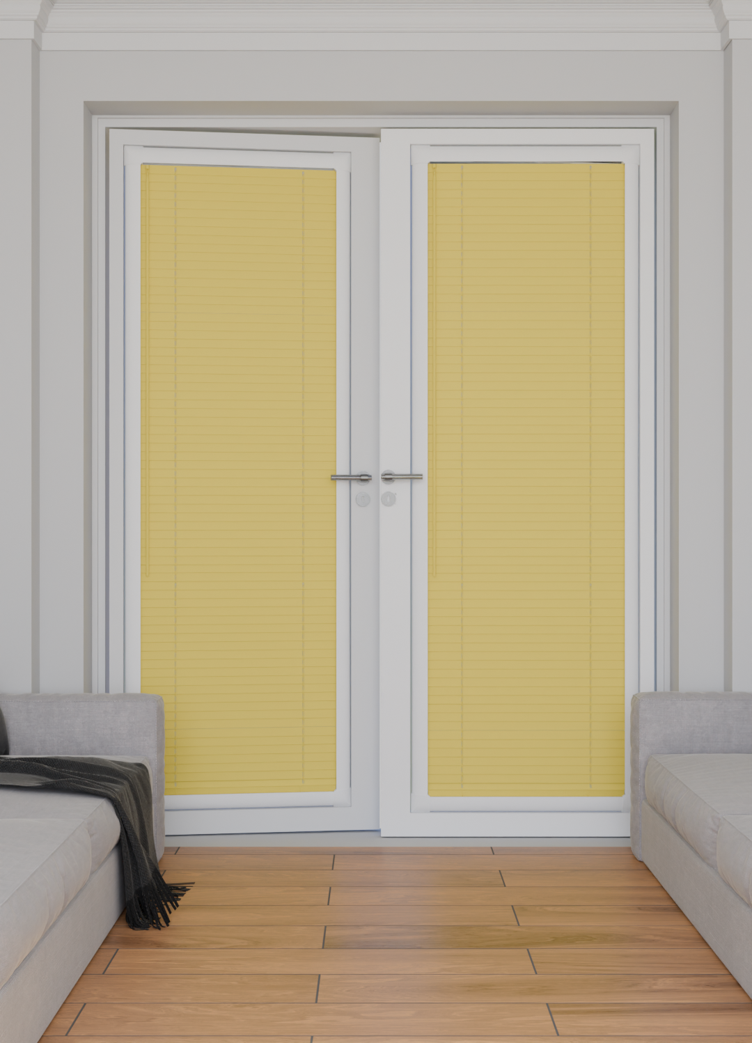 Perfect Fit Metal Blind - Buttercup - 25mm