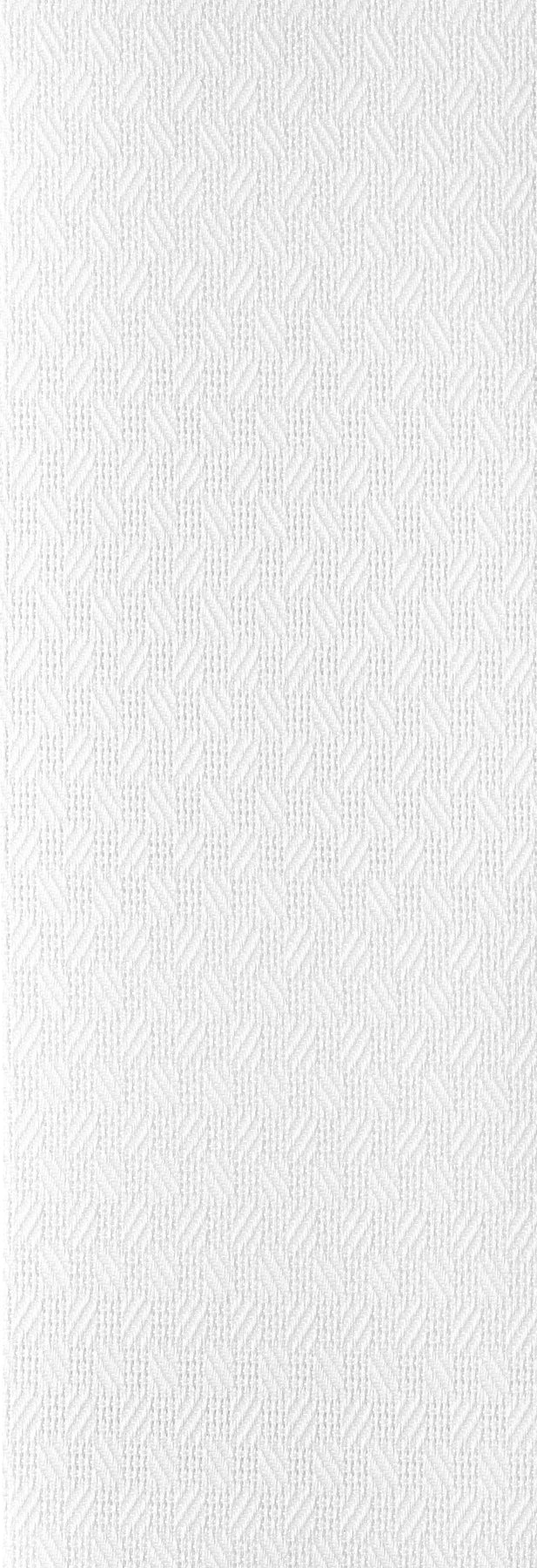 Cross Stich White Vertical Replacement Blind Slat