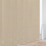 Cairo Blackout Beige Vertical Blind