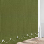 Cairo Blackout Green Vertical Replacement Blind Slat