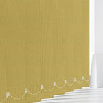 Cairo Blackout Mustard Vertical Replacement Blind Slat