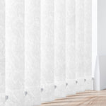 California White Vertical Replacement Blind Slat