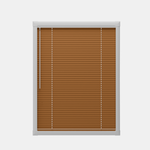 Perfect Fit No Drill Metal Blind - Caramel - 25mm