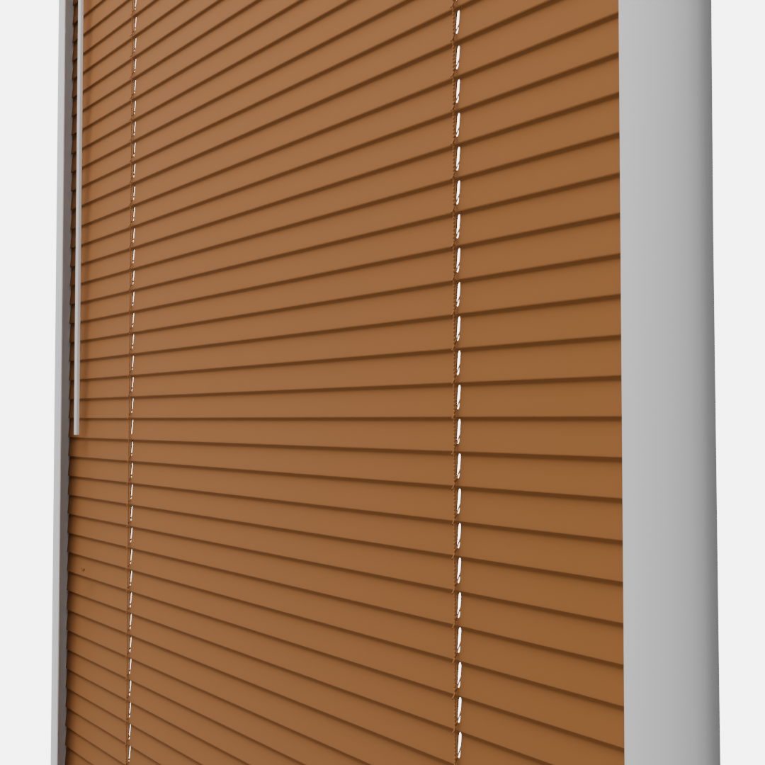 Perfect Fit No Drill Metal Blind - Caramel - 25mm