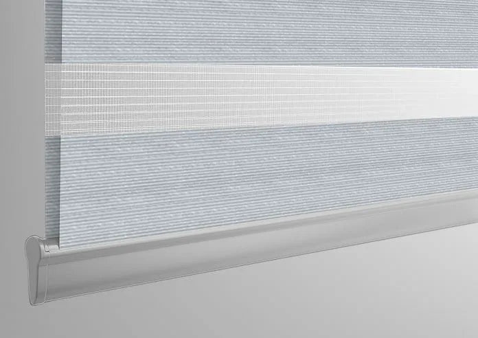 Cashmere Grey - Electrical Day and Night Blinds