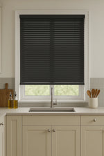 Charcoal Grey MetalVenetian Blind - 25mm