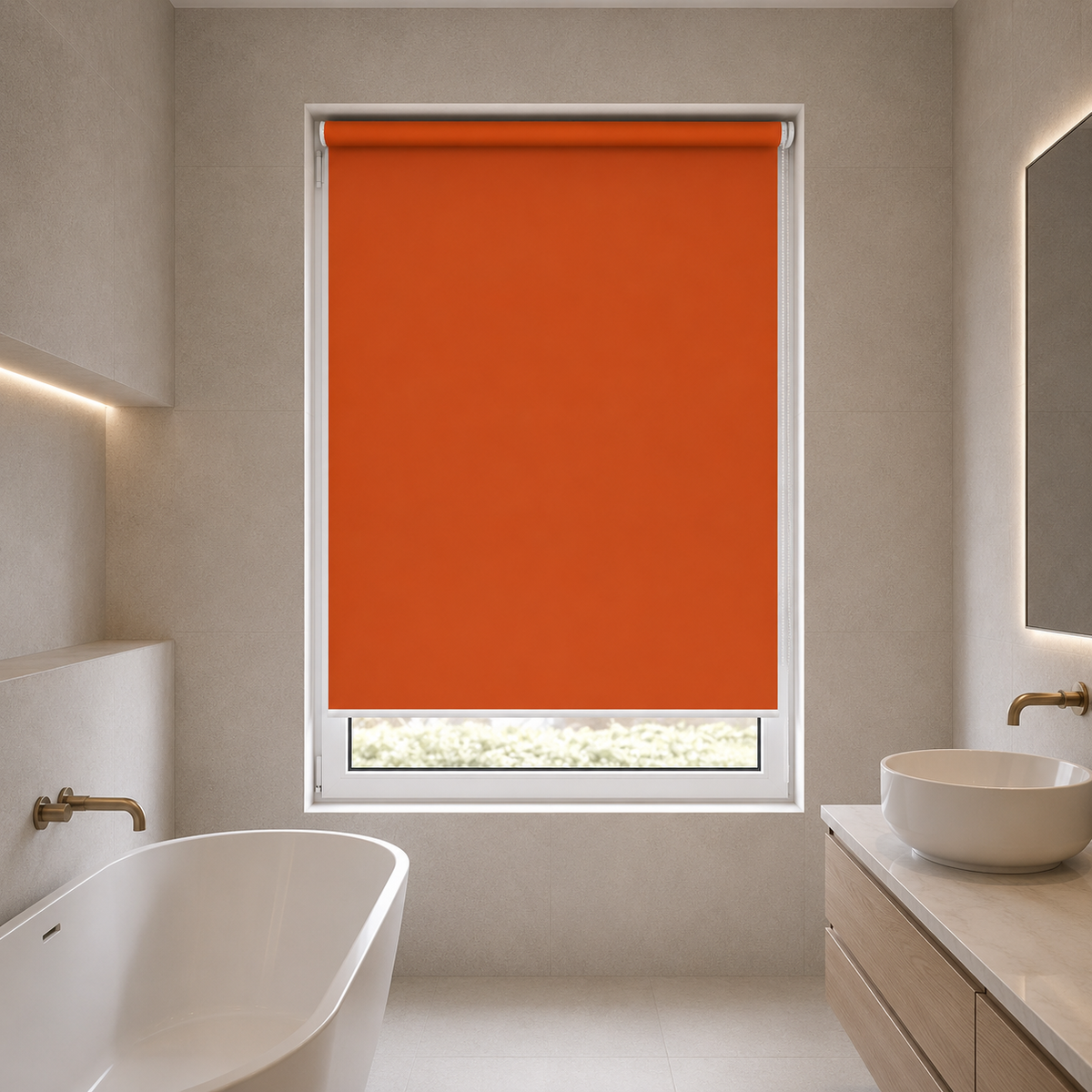 Unity Polaris Pumpkin Roller Blind