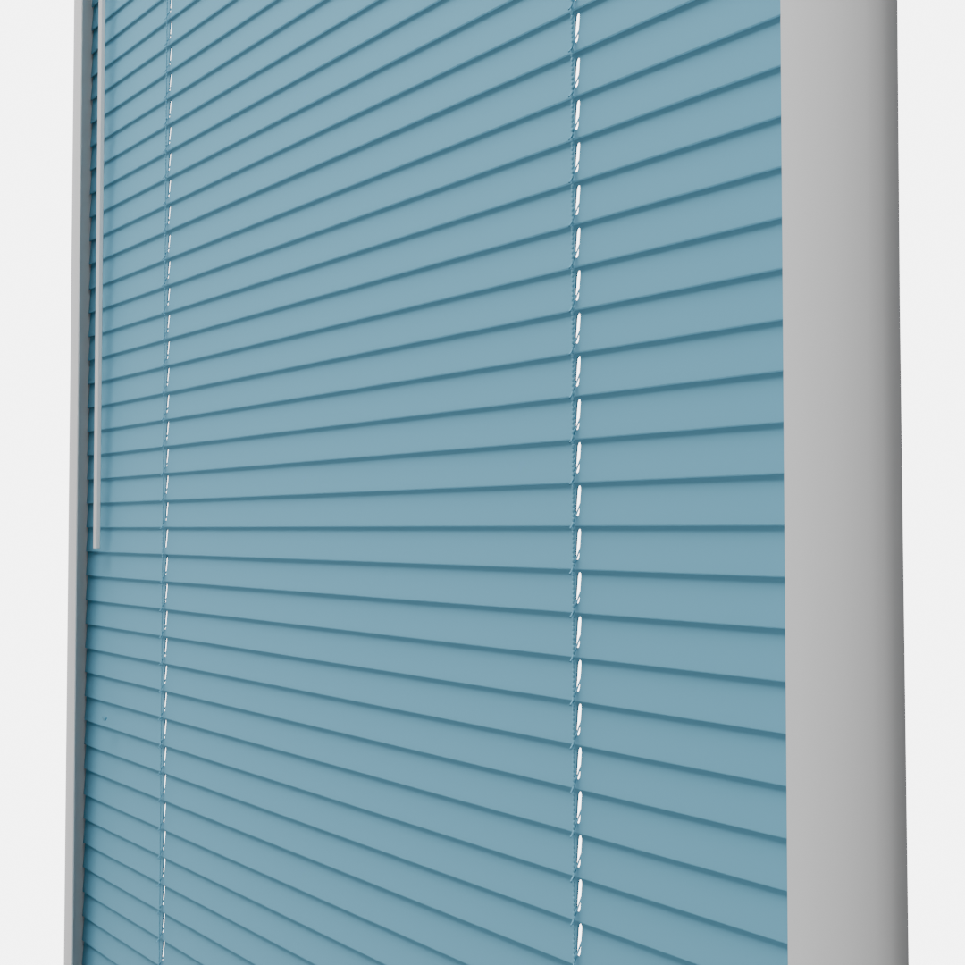 Perfect Fit Metal Blind - Cool Aqua - 25mm