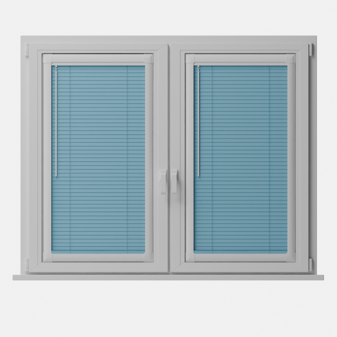 Perfect Fit Metal Blind - Cool Aqua - 25mm