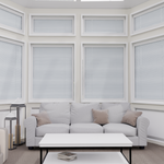 Perfect Fit No Drill Metal Blind - Cool Sky - 25mm