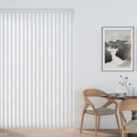 Daisy White Vertical Replacement Blind Slat