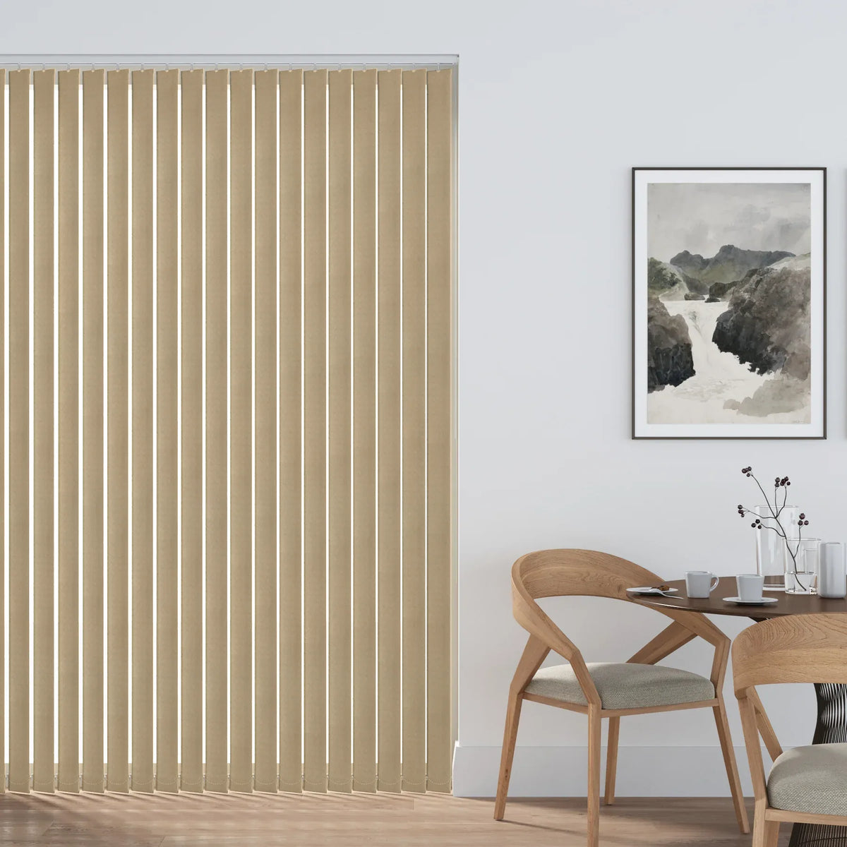 Dolphin Beige Vertical Blind