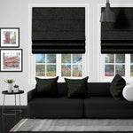 EB Dalyan Graphite Roman Blind
