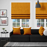EB Dalyan Mustard Roman Blind
