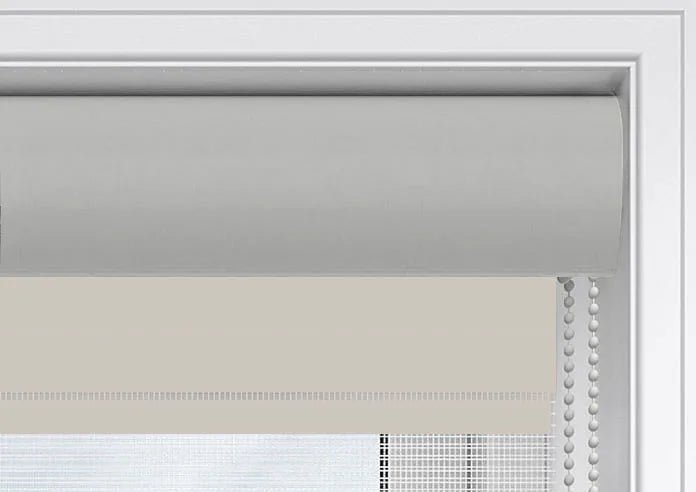 Dimout Rome Beige - Electrical Day and Night Blinds