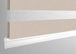 Dimout Rome Cream - Electrical Day and Night Blinds