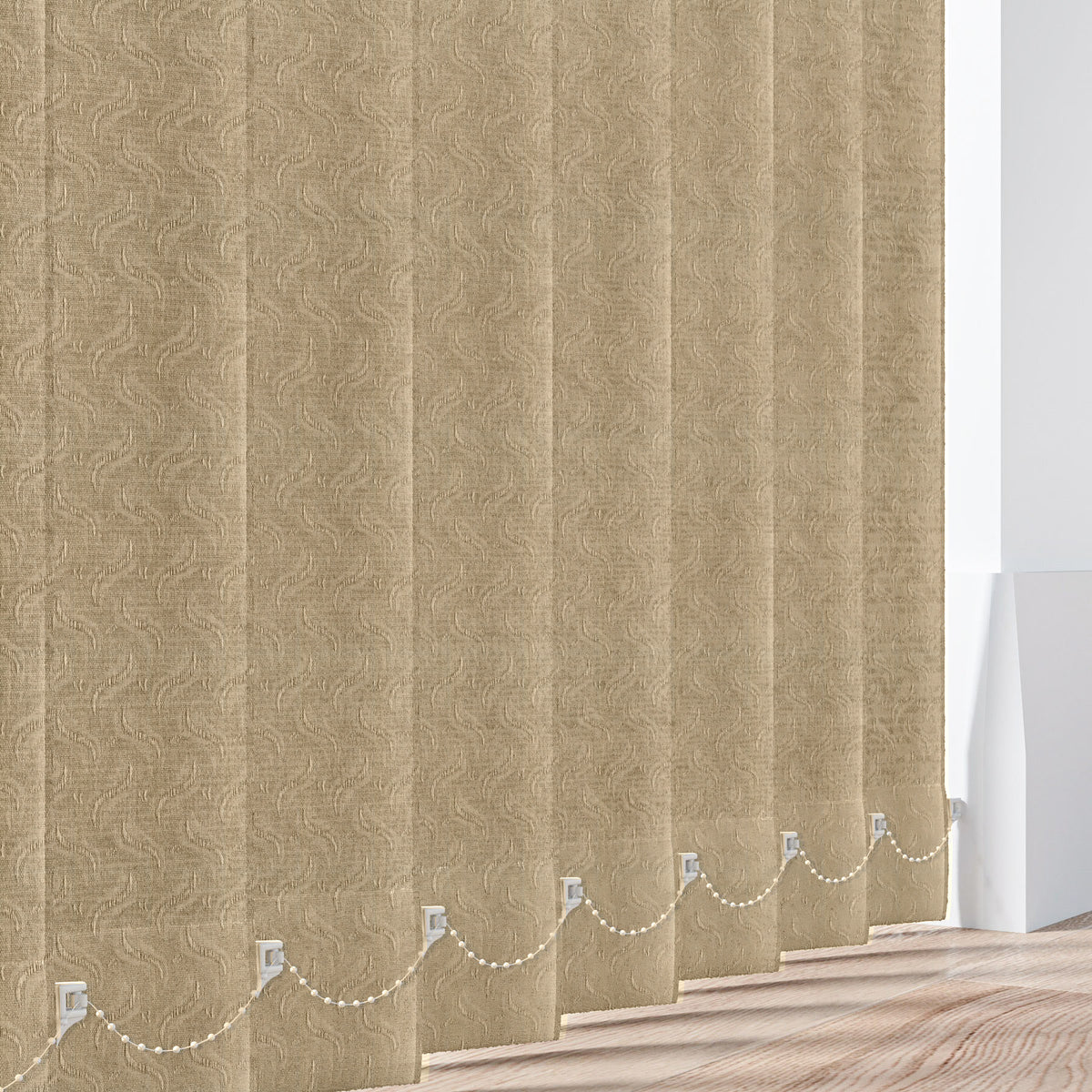 Dolphin Beige Vertical Blind