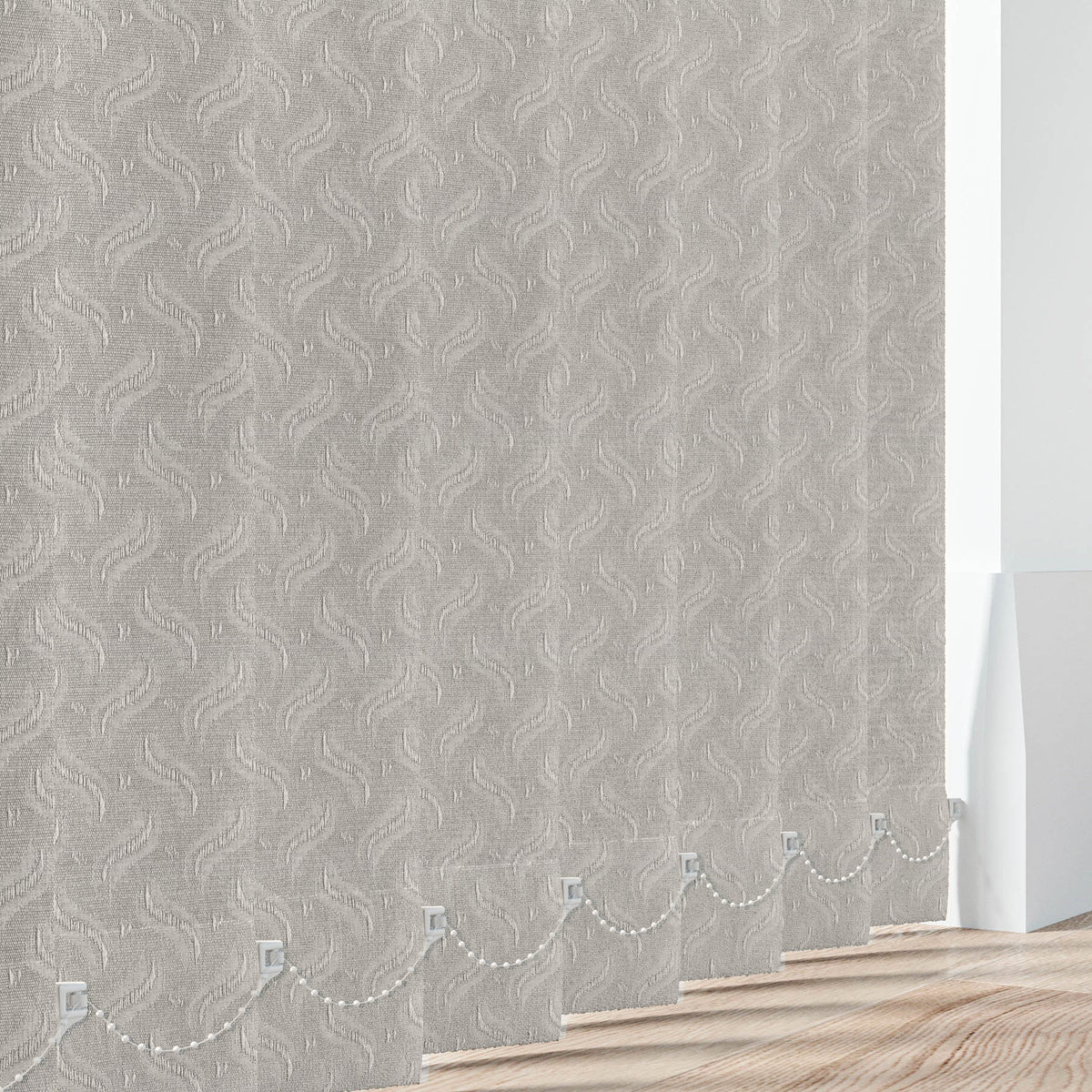 Dolphin Grey Vertical Replacement Blind Slat