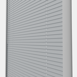 Perfect Fit No Drill Metal Blind - Dusty Grey- 25mm