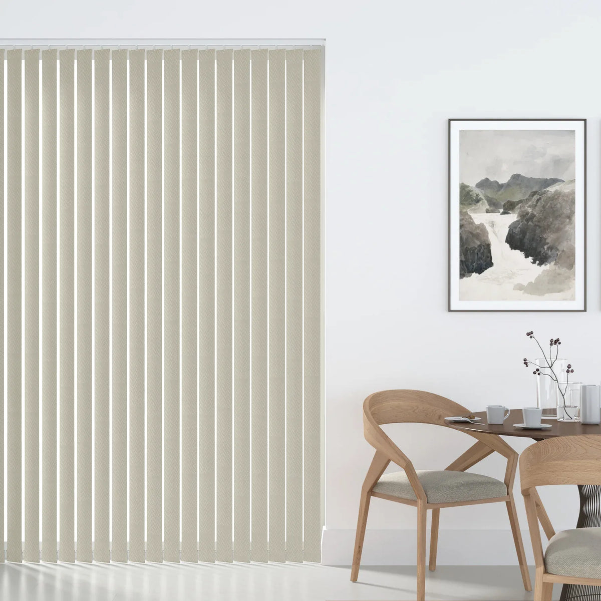 Everest Ivory Vertical Replacement Blind Slat