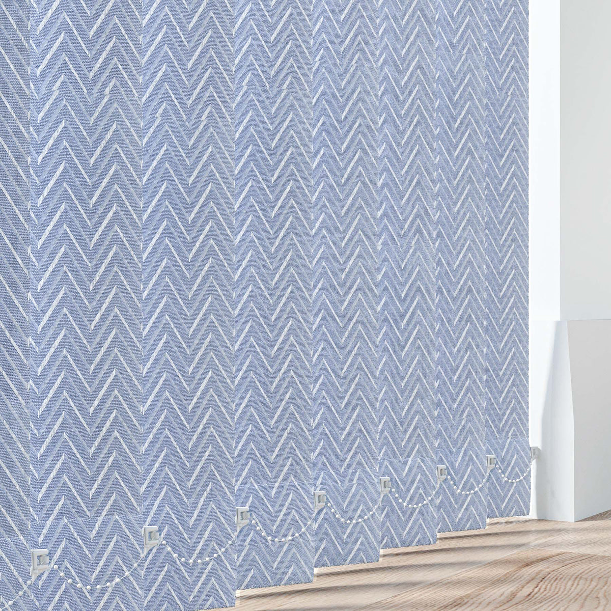 Everest Blue Vertical Replacement Blind Slat