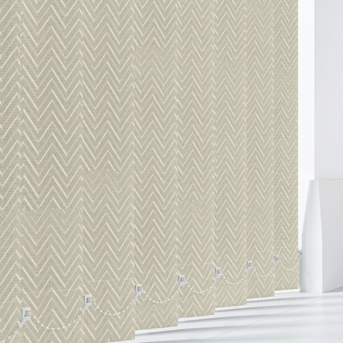 Everest Ivory Vertical Replacement Blind Slat