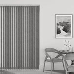 Fiesta Steel - PVC Blackout Waterproof Vertical Blind Slat