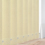 Feather Weave Beige Vertical Blind