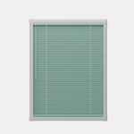 Perfect Fit No Drill Metal Blind - Fern Green- 25mm