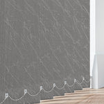 Fiesta Steel - PVC Blackout Waterproof Vertical Blind Slat