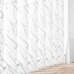 Fiesta White - PVC Blackout Waterproof Vertical Blind Slat
