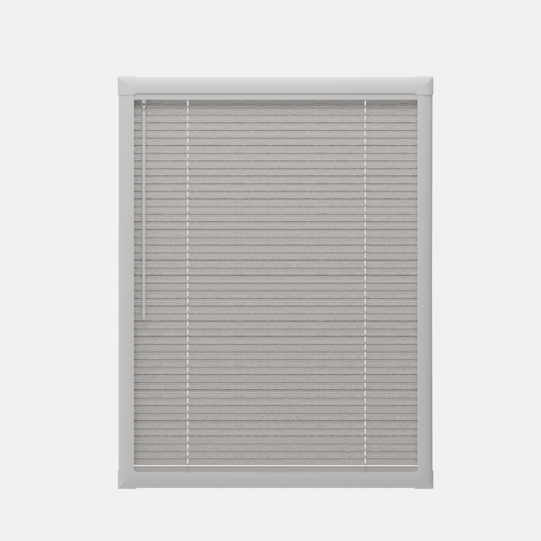 Perfect Fit No Drill Metal Blind - Fruitwood- 25mm