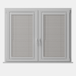 Perfect Fit No Drill Metal Blind - Fruitwood- 25mm