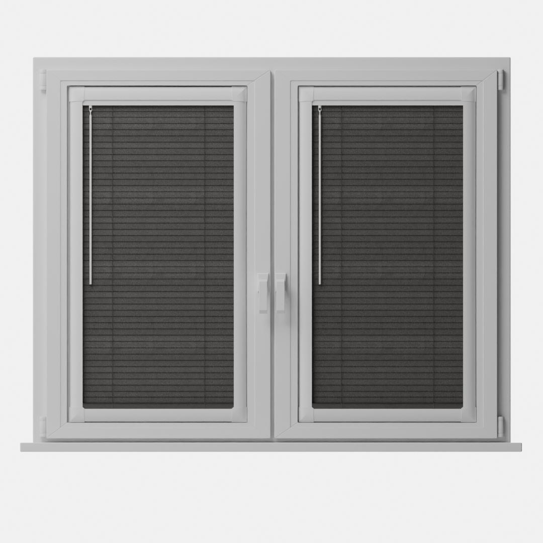 Perfect Fit No Drill Metal Blind - Graphite - 25mm