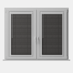 Perfect Fit No Drill Metal Blind - Graphite - 25mm