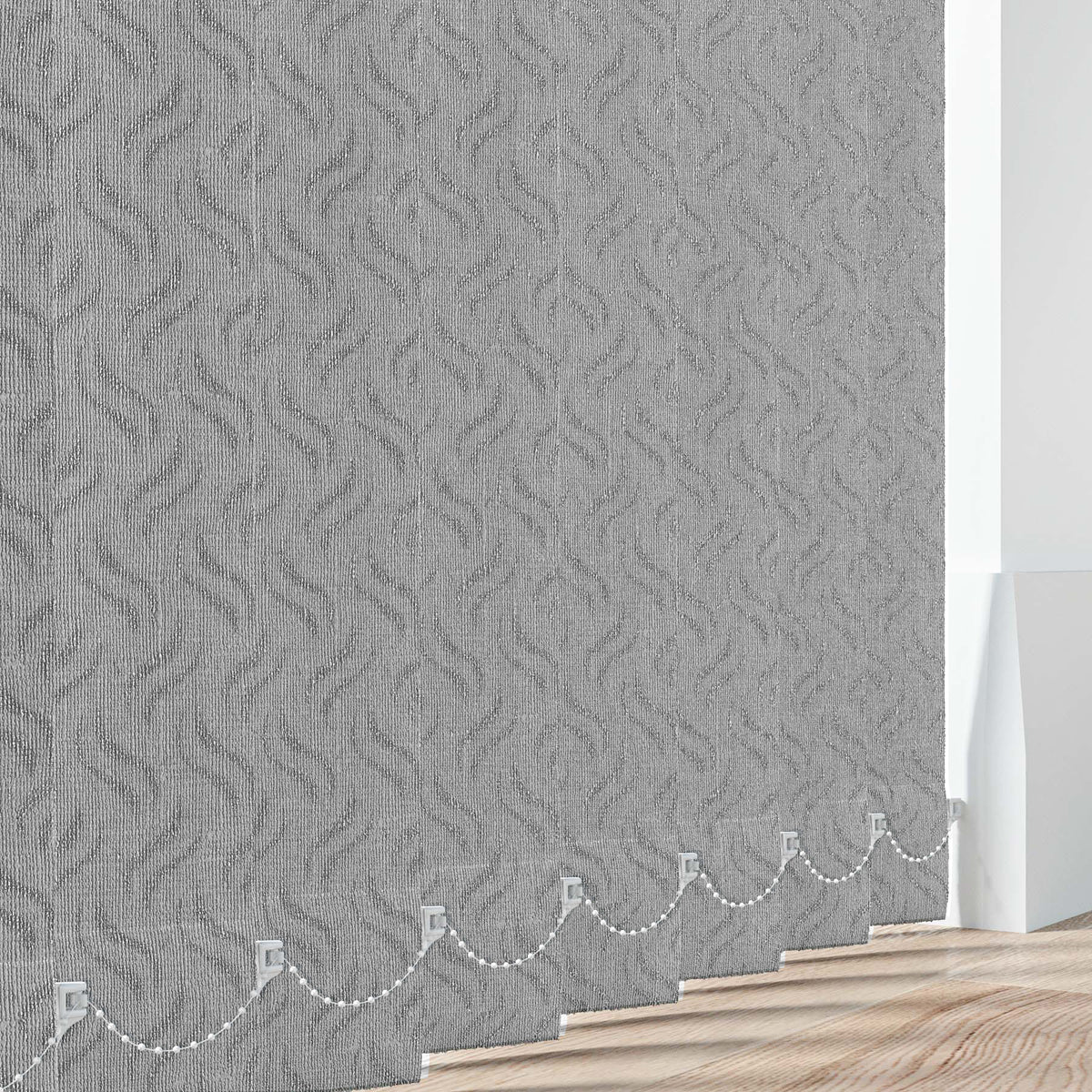 Gravity Grey - PVC Blackout Waterproof Vertical Blind Slat