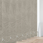 Havana PVC Beige Vertical Blind Slat