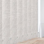 Havana PVC White Vertical Blind Slat