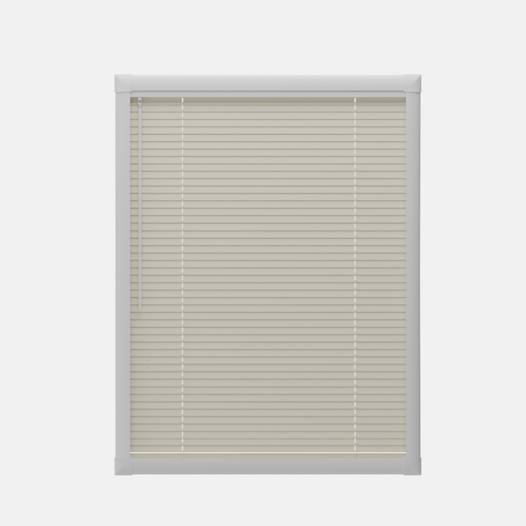 Perfect Fit No Drill Metal Blind - Hessian - 25mm