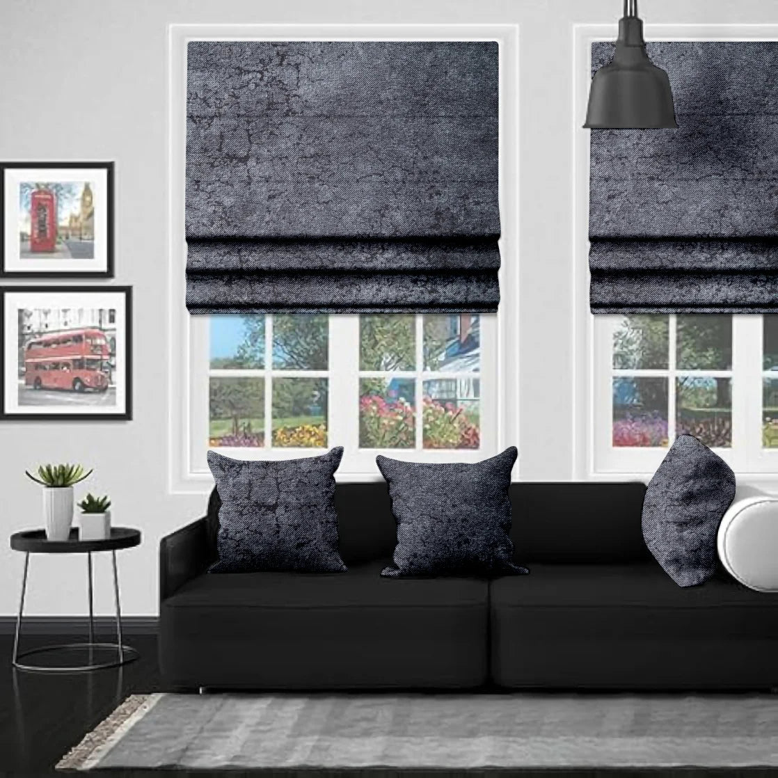 EB Istanbul Gunmetal Roman Blind