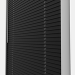 Perfect Fit No Drill Metal Blind - Jet - 25mm