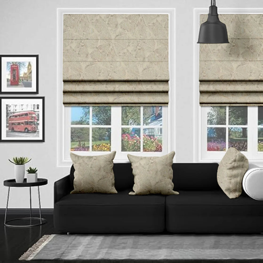 EB Karina Cream Roman Blind