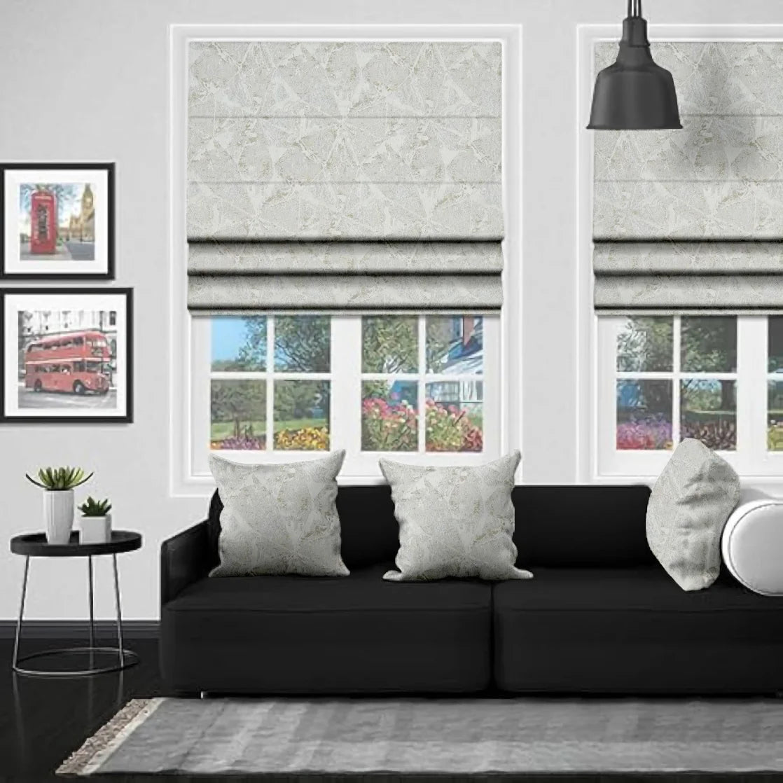 EB Karina Ivory Roman Blind