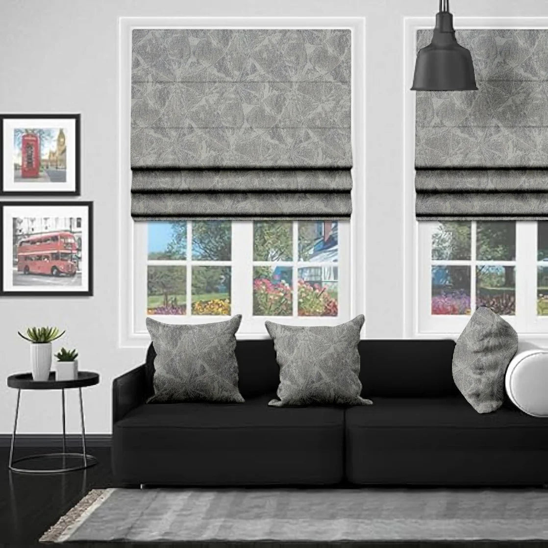 EB Karina Shell Roman Blind