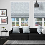 EB Karina White Roman Blind