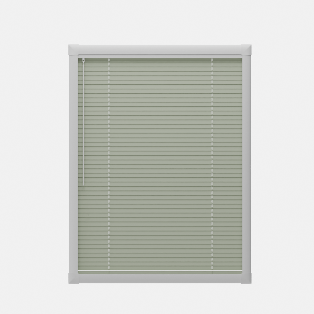 Perfect Fit No Drill Metal Blind - Khaki - 25mm