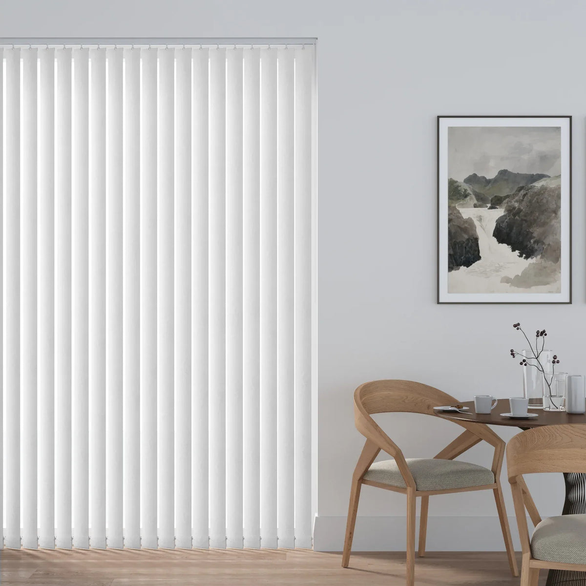 Marina White Vertical Replacement Blind Slat