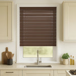 Mahogany Metal Venetian Blind - 25mm