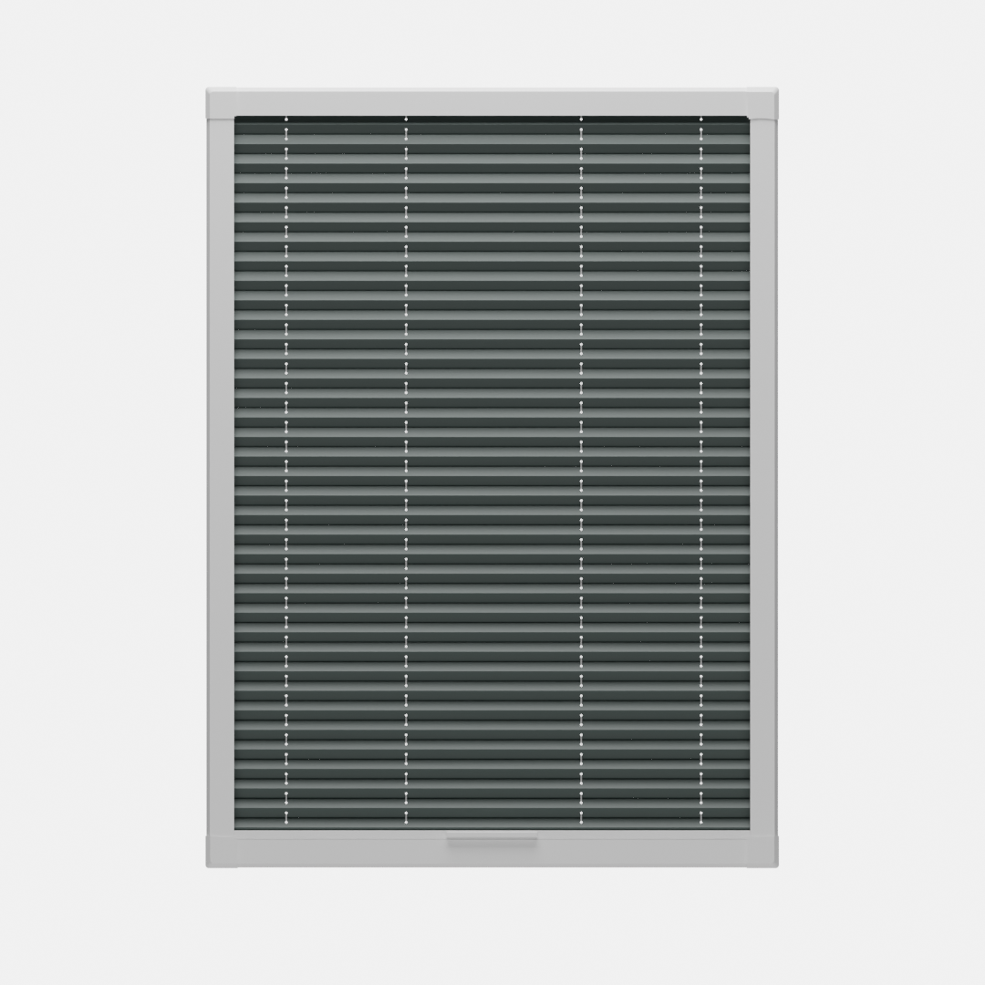 Thermal Blackout Perfect Fit No Drill Pleated Marengo