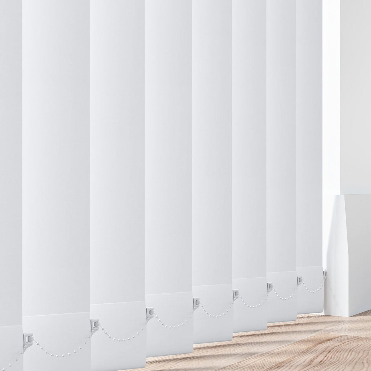 Marine White Vertical Replacement Blind Slat